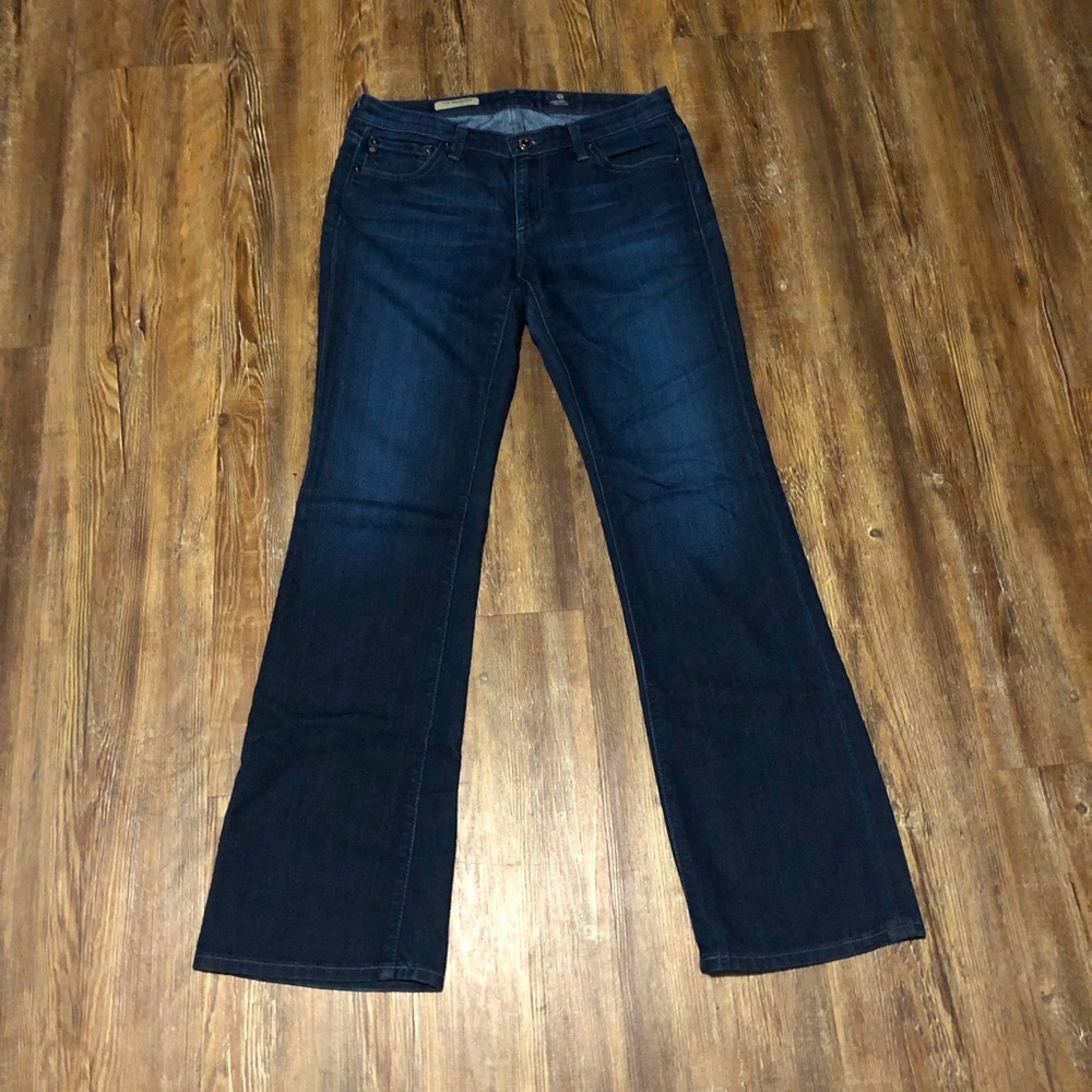 AG Adriano Goldschmied Dark Blue Boot Cut Jeans
